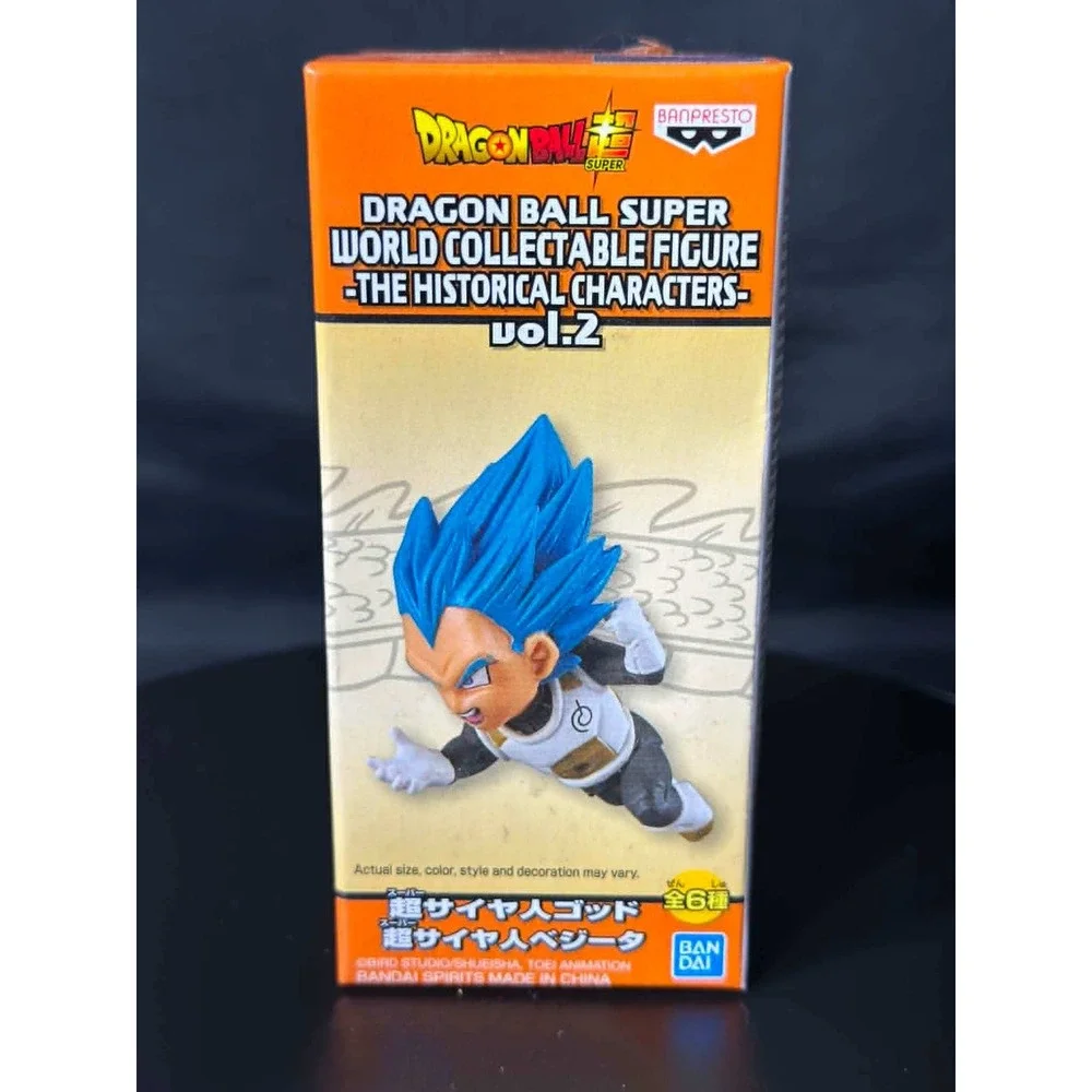 Banpresto Dragon Ball Super WCF Historical Characters Vol 2 SSGSS Vegeta‎ Figure